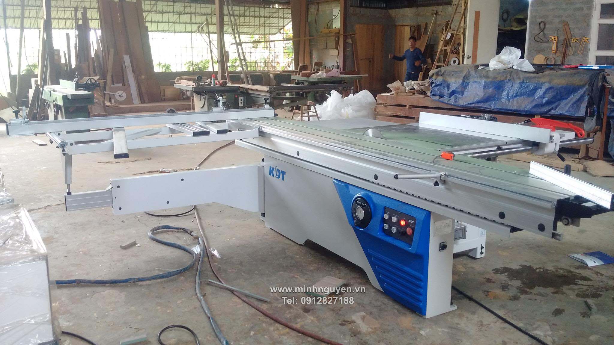 Xuất máy Cưa bàn trượt cao cấp KDT