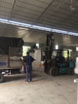 Test máy chế biến gỗ trước khi xuất xưởng tại Minh Nguyên