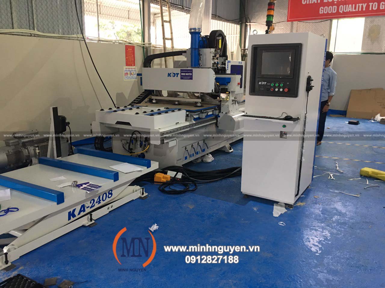 Các xưởng chỉ thích máy CNC của KDT này thôi