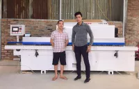 Máy dán cạnh gỗ tự động tại Thạch Thất, Hà Nội
