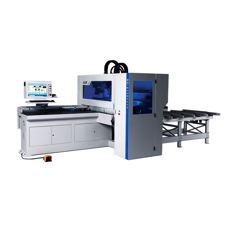 Máy khoan mũi đôi 6 mặt CNC KDT KD-612S - 2 Ổ khoan