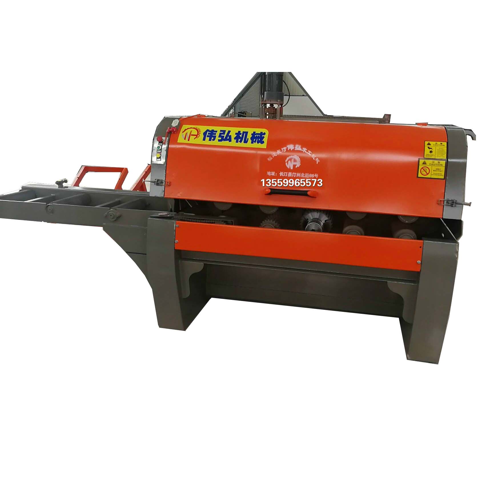 Máy cưa xẻ gỗ vuông, tròn, chữ nhật nhiều lưỡi