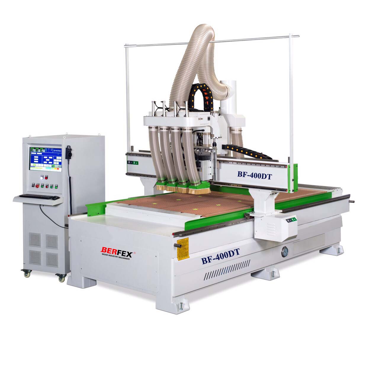 Máy CNC gỗ 4 đầu BF-400DT - Gia công trung tâm