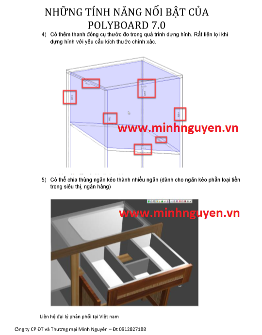 TÍNH NĂNG NỔI BẬT PHẦN MỀM POLYBOARD 7 - DÙNG CHO MÁY CNC