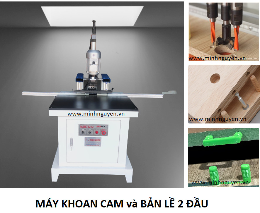 Máy Khoan Cam và Bản Lề 1 Đầu MZB73212