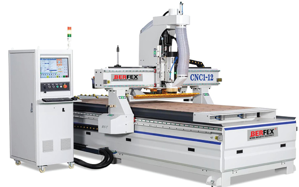 Máy CNC 1 đầu thay dao tự động CNC -12