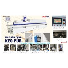 Máy Dán cạnh 8 chức năng keo PUR ký hiệu BF468-PUR