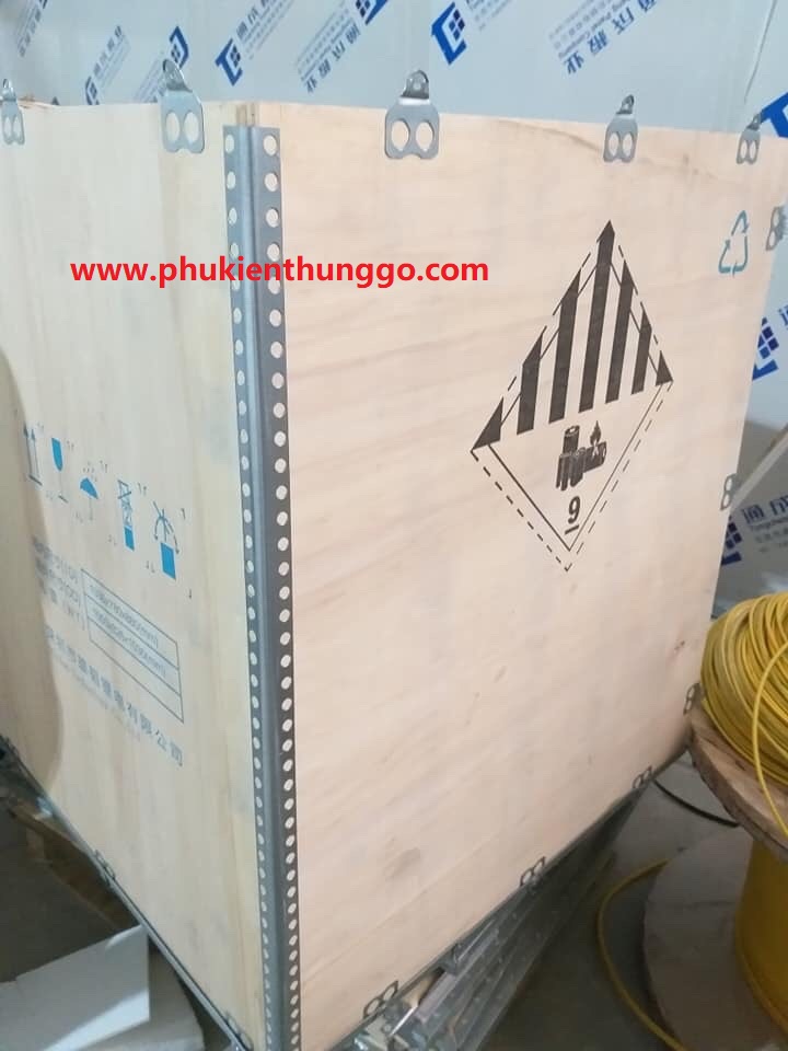 Nẹp lỗ nối ghép gỗ đóng thùng -  nep lỗ nối góc thùng gỗ đóng hàng