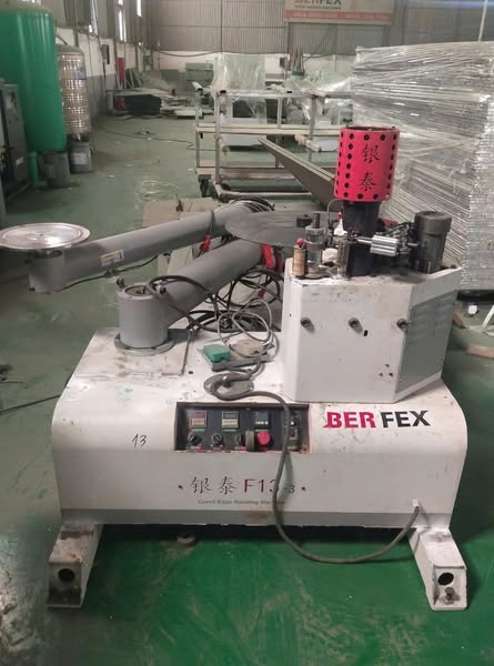 Máy dán cạnh cong cũ