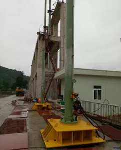 Hệ thủy lực Cửa nhận nước - thuỷ điện Sông Miện 6