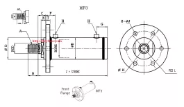XILANH THỦY LỰC MF3
