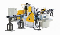 Máy dập kí hiệu và khoan thanh V