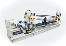 Máy cắt và vê chỏm cầu dạng elip