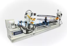 Máy cắt và vê chỏm cầu dạng elip