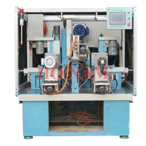 Máy cắt thân khóa,khoan và taro lỗ khóa