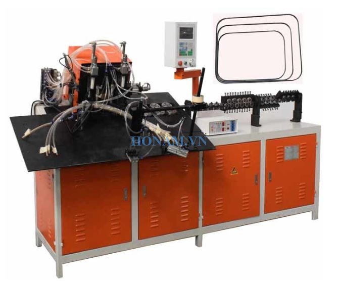 Máy uốn xe đẩy siêu thị, giỏ xe đạp