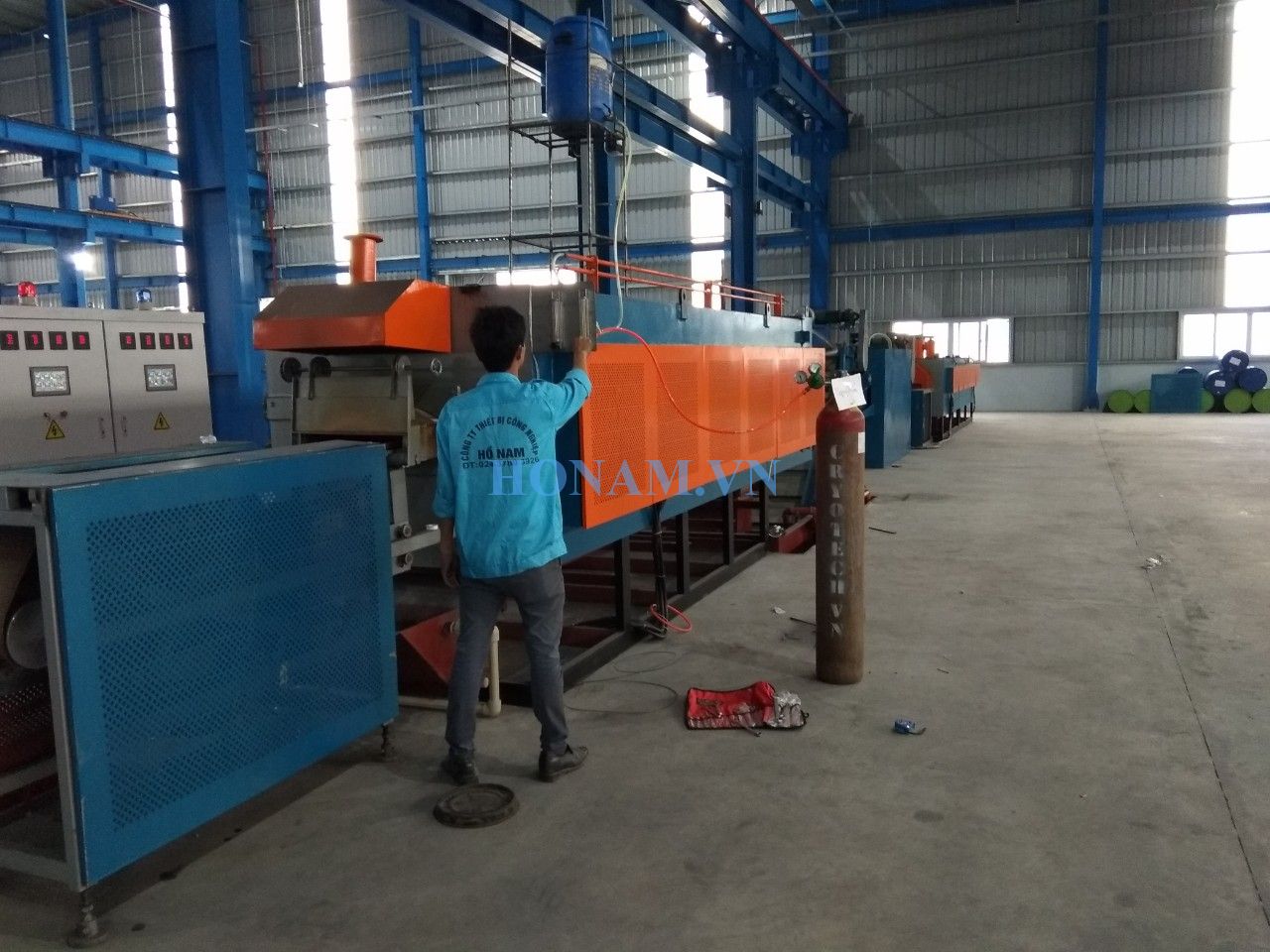 Lò ủ đinh bê tông liên hoàn