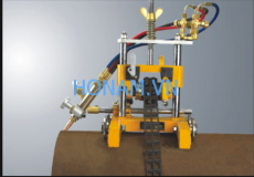 Rùa cắt ống dây xích kép