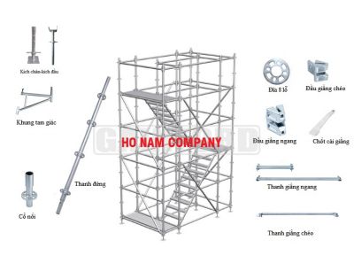 Dây chuyền sản xuất giàn giáo