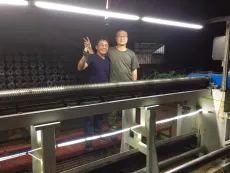 Máy đan lưới mắt cáo CNC