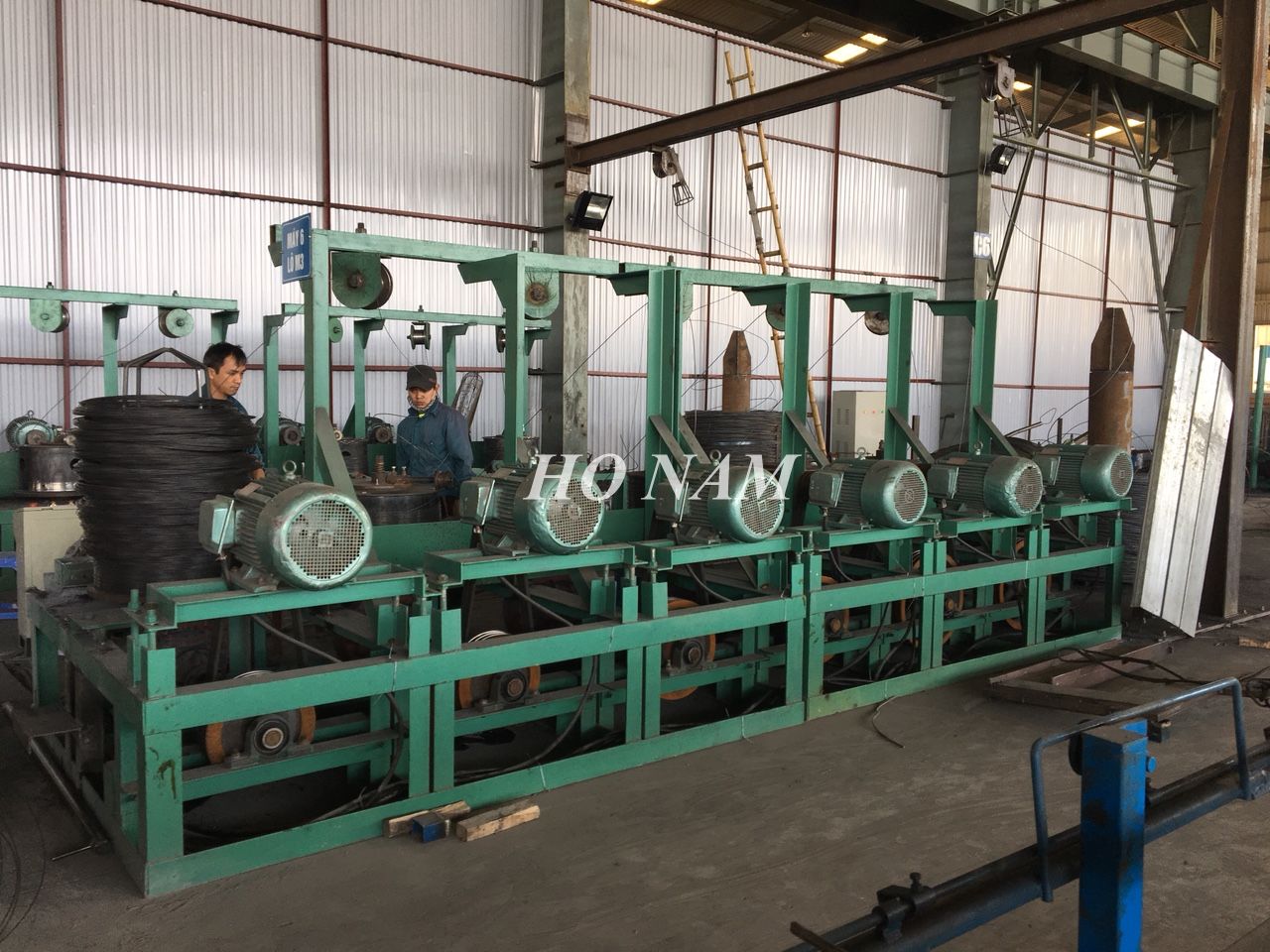 Máy rút thép mạ kẽm