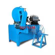 Máy lốc ống thép  dẫn cáp
