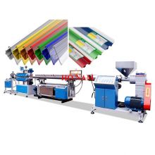 Máy làm vè nhựa,nẹp nhựa giá kệ siêu thị