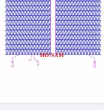 Máy làm lưới băng tải chữ X