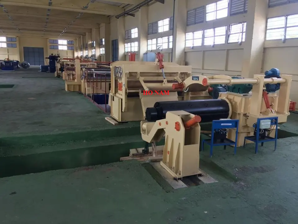 Dây chuyền xả băng cuộn tôn thép (Slitting line)