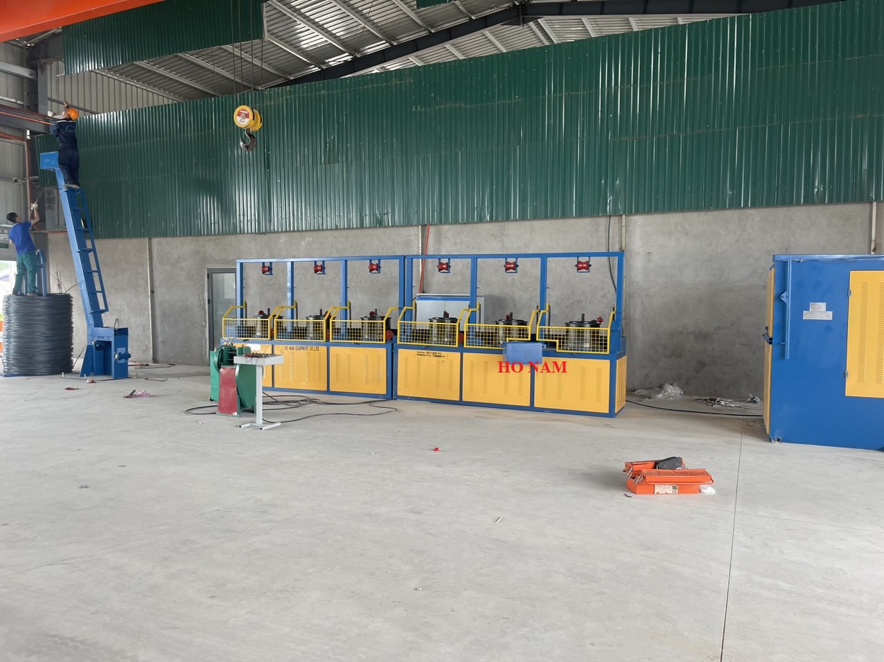 Máy rút thép 6.0-2.7mm liên hoàn