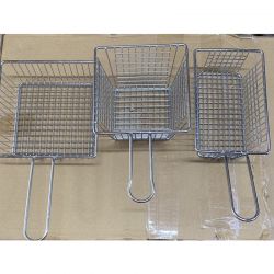 Máy làm giỏ chiên inox