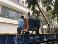 Lò ủ đinh kiểu quay