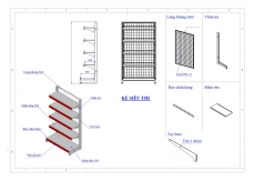 Dây chuyền sản xuất giá kệ siêu thị