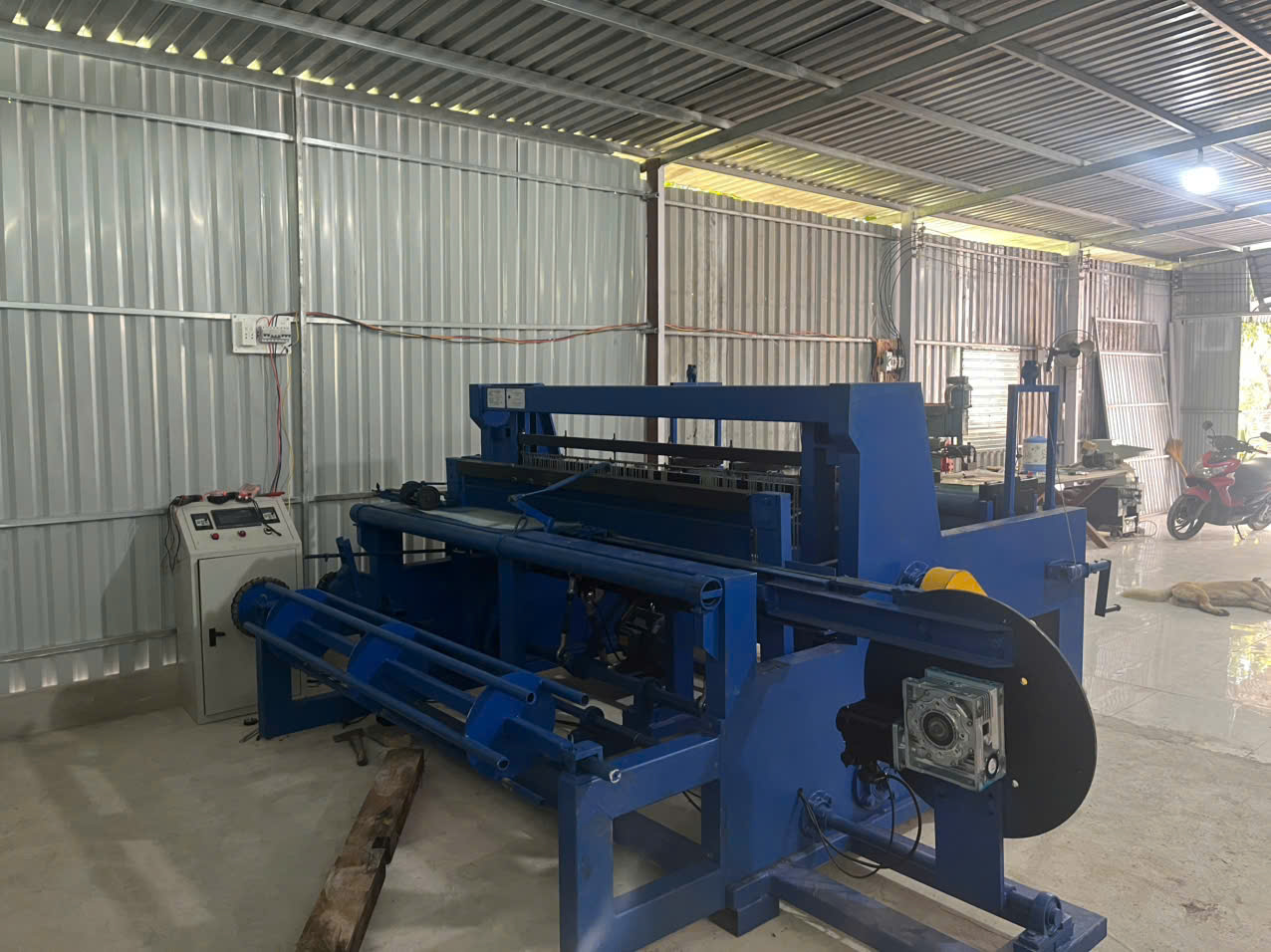 Máy đan lưới inox