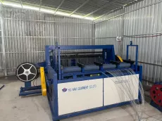 Máy  đan vỉ nướng inox