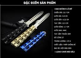 DAO BƯỚM 9 LỖ AMERICAN