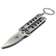 Móc khóa dao bấm Benchmade cute (trắng)