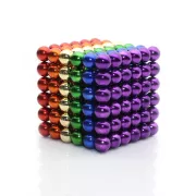 Nam châm xếp hình buckyballs nhiều màu sắc