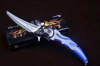 Dao xếp Đầu Lâu Hell Blade ghê gớm
