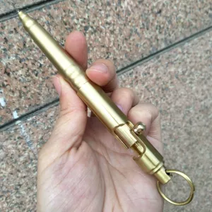 Bút đồng dạng hình lên dây cót súng cao cấp