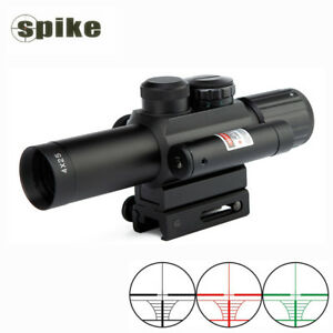 Ống ngắm Spike M6 LS 4x25 có laser