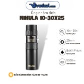 Ống Nhòm Đơn Nikula 10-30x25 Nhật Bản | Độ Phóng Đại Zoom 10x - 30x | Tầm Quan Sát 5000m