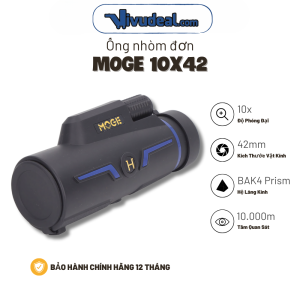 Ống Nhòm Đơn MOGE 10x42 | Độ Phóng Đại 10x | Tầm Quan Sát 10Km
