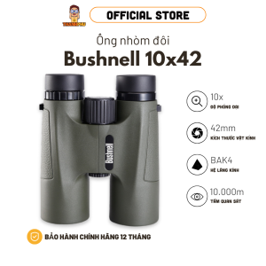 Ống Nhòm Bushnell 10x42 Xanh
