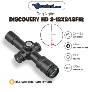 Ống Ngắm Discovery HD 2-12x24SFIR (30mm)