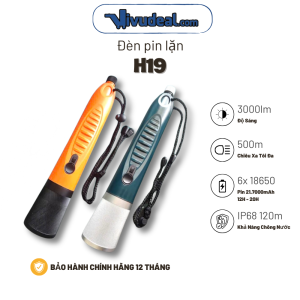 Đèn Pin Lặn H19 (3000LM)