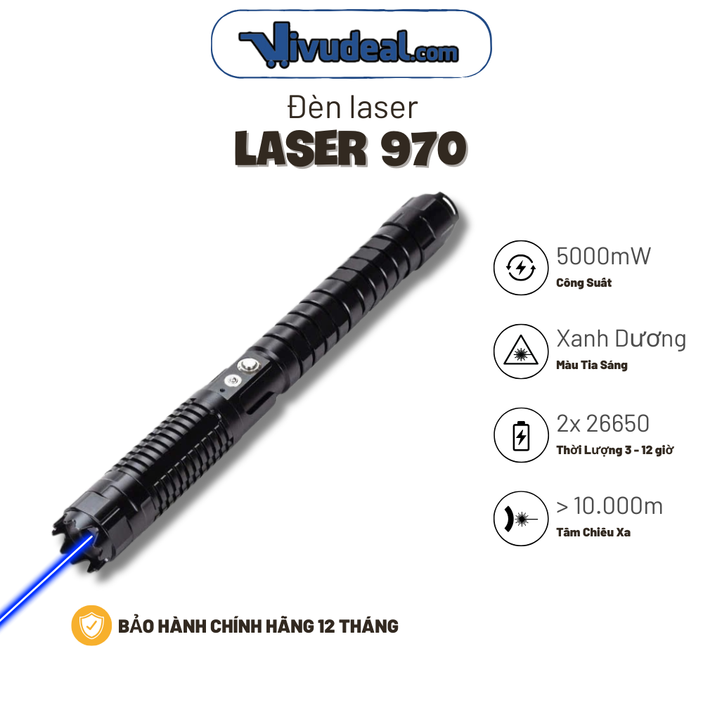 Đèn Laser 970 5000mW