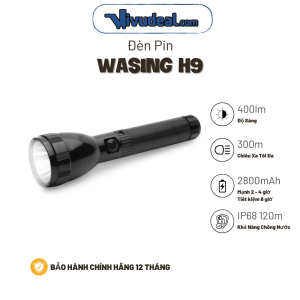 Đèn Pin Wasing H9 - Hàng Chính Hãng