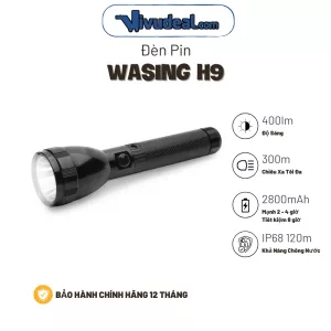 Đèn Pin Wasing H9 - Hàng Chính Hãng