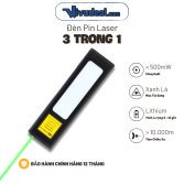 Đèn Pin Laser USB 3 Trong 1 - Hàng Chính Hãng